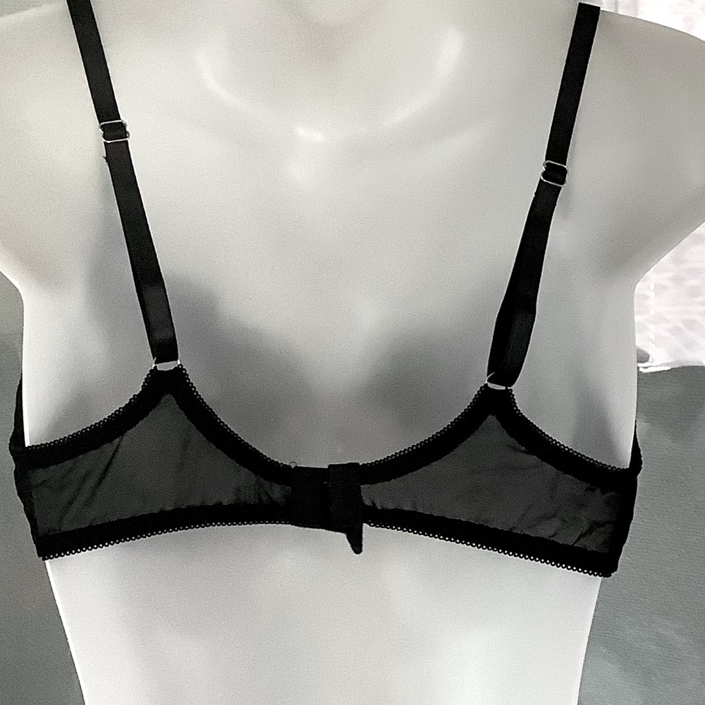 FLORAL AND LACE EXQUISITE EMBROIDERY LINGERIE SET NWOT - Picture 7 of 12